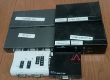 Lot of Visual Audio Modules VGA Switch Monoprice Gefen Distribution Amplifier