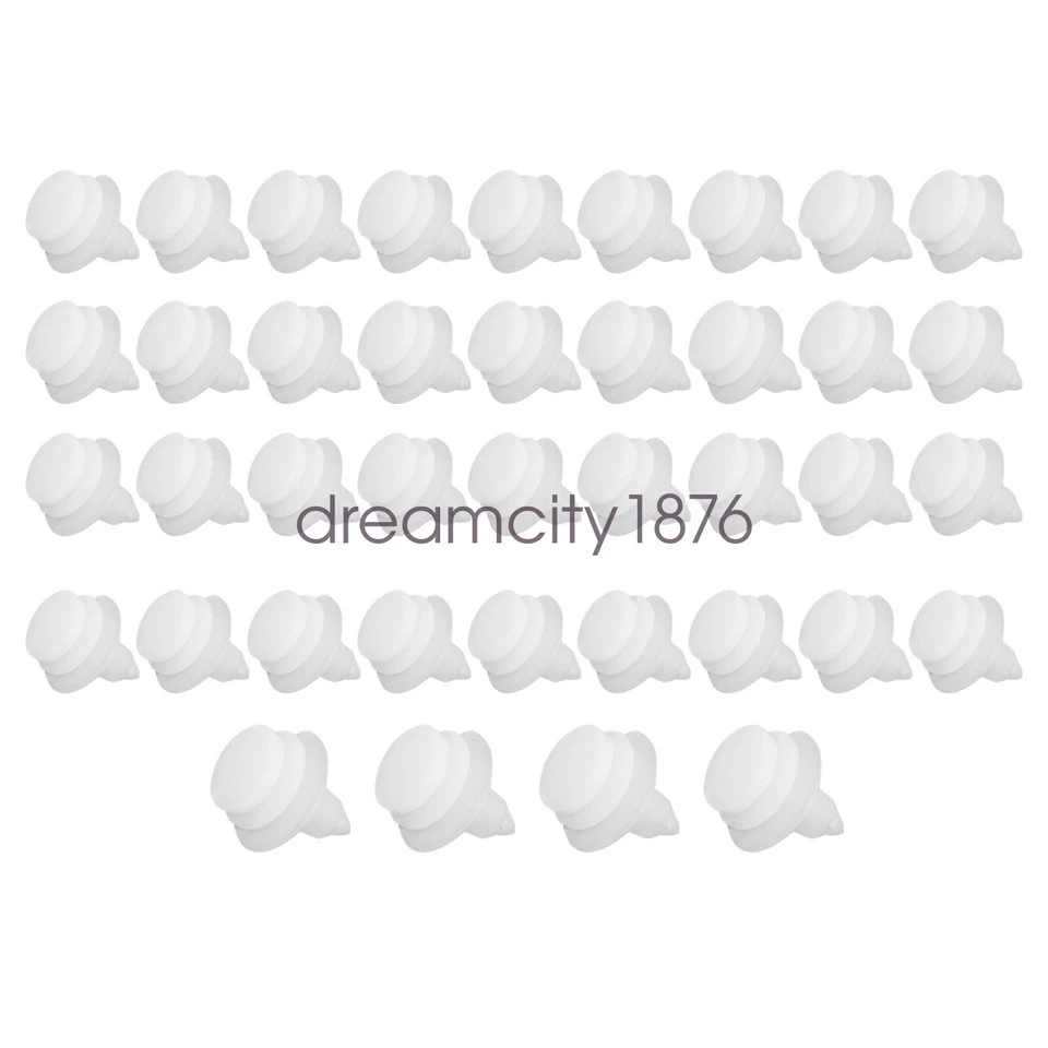 Clips de retención de panel de moldura de puerta 40 un. para Chrysler Dodge Jeep Plymouth 6505539AA Foto 3 de 4