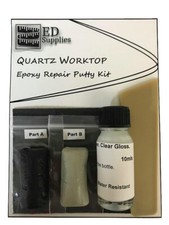 Quartz Worktop Epoxy Repair Putty Kit -  Repairs Chips, Cracks & Defects. 38g