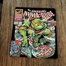The Amazing Ninja Dude Mouse Pad TMNT Michela...