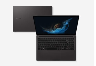 Samsung Galaxy Book2 15,6'' HD Laptop, Intel Core i5 8GB RAM 256GB SSD, dunkelgrau