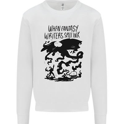 Fantasy Schriftsteller Autor Romancier Dragons Kinder Sweatshirt Pullover