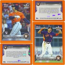 2022 Topps Now Houston Astros World Series Champions Cards Checklist 15