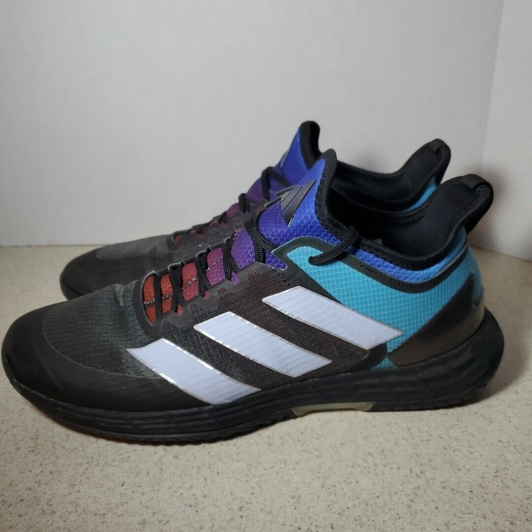 Adidas Adizero Ubersonic 4 Lightstrike Black Blue… - image 5
