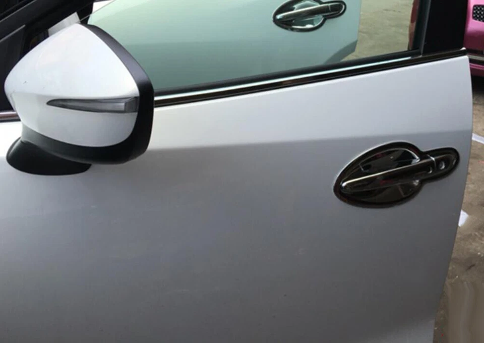 Manijas de puerta exteriores laterales de coche tazón cubierta embellecedor para Mazda CX-3 2016-2021 Foto 2 de 4