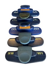 Lot Of 5 Fiskars Craft Paper Border Edge Punches Leaves Waves Scallops Lace VGC