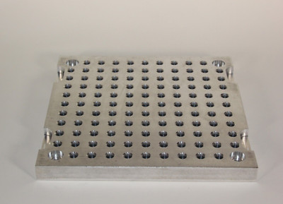 6'' x 6'' x 1/2'' MIC 6 Aluminum Fixture / Sacrificial Plate, Mini Pallet,QTY: 1