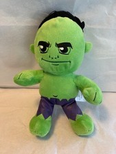 Hulk Marvel 9" Plush Disney Green Hulk W/ Purple Shorts 8  Tall
