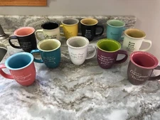 Large Coffee Mug By Abbey Gift Religious Theme Different Designs, Models. New.