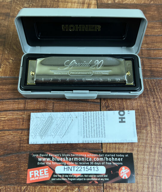 Hohner Special 20 Progressive Harmonica in the Key Of C - Quality Made In German