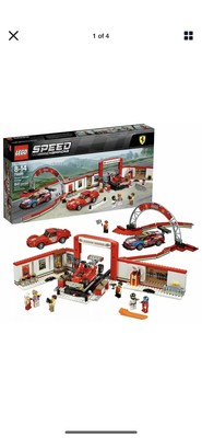 ferrari garage lego