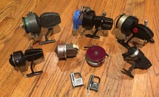 DAIWA 7850 RLA ,GARCIA MITCHELL 302,TOM SAWYER 401 FISHING REELS ** 9 PIECES **