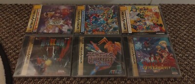 Sega Saturn - 6x Bundle (Shmups + RPG)