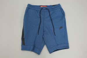 nike tech fleece shorts blue