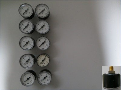 WIKA  Manometer  0-1,6 bar Druckmanometer 10-5  #2553