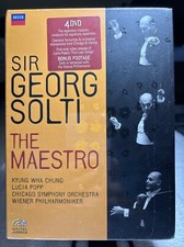 Sir Georg Solti - The Maestro (DVD, 2007, 4-Disc Set) for sale