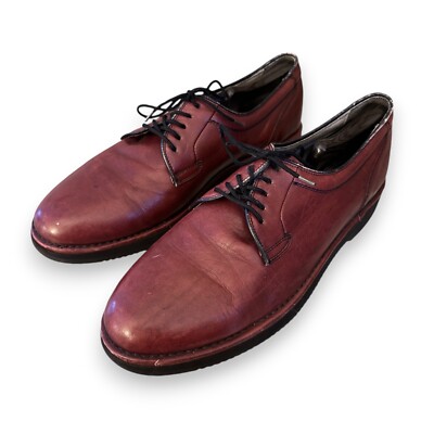 burgundy dress white shoes DresSports Rockport Vibram Mens Size 10.5 Oxford M3647 blue maxi dresses Custom mocha brown feather Size:EU 42.5 this shoe features a