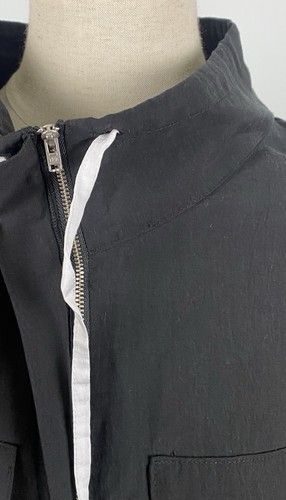 LURDES BERGADA schwarze Designer Avantgarde Full Zip Übergangsjacke Gr. L - Bild 5 von 18