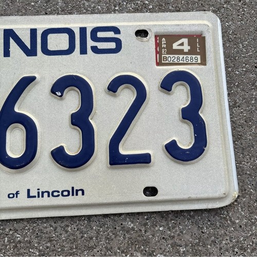 Original US Auto Kennzeichen Nummernschild USA 🇺🇸 Illinois - Bild 3 von 5