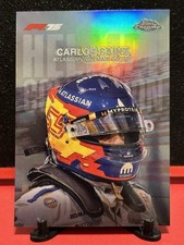 2025 Topps Chrome F1 Helmet Collection Carlos Sainz HC-7 Williams Racing