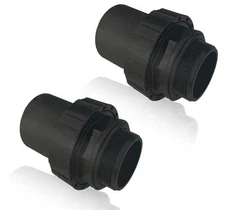 MAYGO 2'' PVC pool pump fitting coupling 2'' NPT Slip Union Pool Pump Slip Union