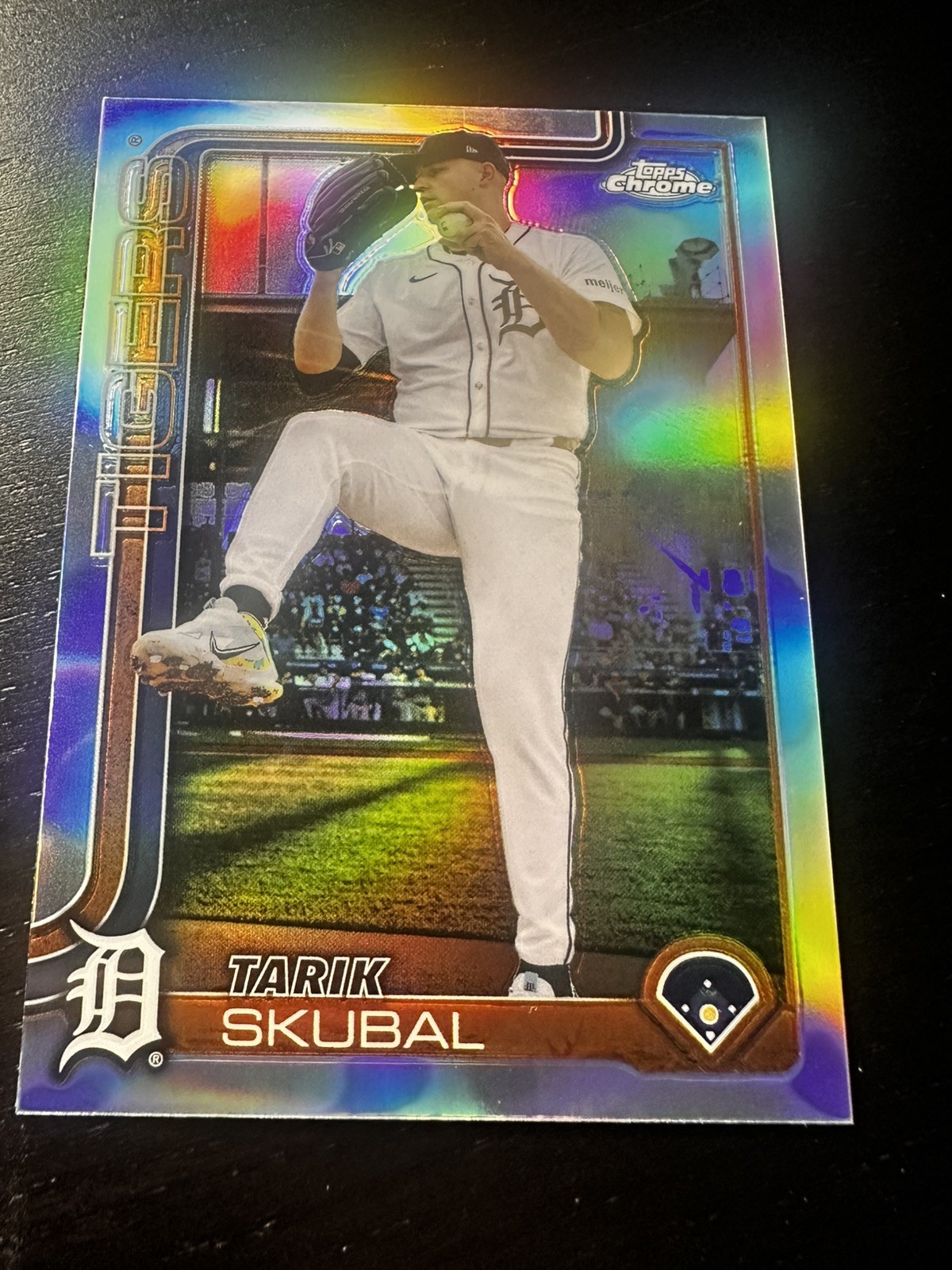2025 Topps Chrome - Image Variation SP Tarik Skubal #258 Tigers