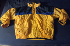 Columbia Bugaboo Jacket, Mens XL Yellow  Blue With Full Zip Out Liner