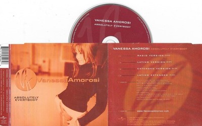 VANESSA AMOROSI - absolutely everybody -   4 tracks -  CD