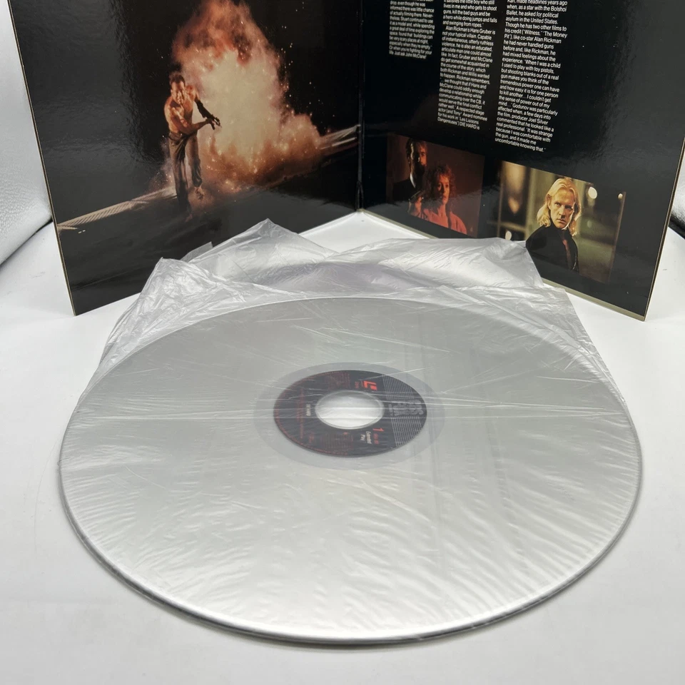 Die Hard Movie Special Widescreen Edition Laserdisc Bruce Willis Extended Play Foto 4 de 4