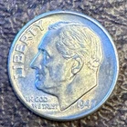 1947 D Roosevelt Dime 10C Silver Uncirculated Uncertified US Coin