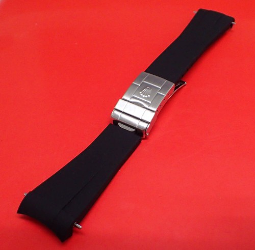 ROLEX 78690 Clasp 20mm Rubber Strap Spring Bar 14270 16570 16700 16710 - Picture 2 of 10