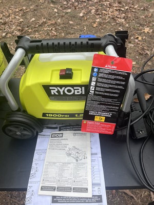 #ad Ryobi RY1419MTVNM 131 Bar Cold Water Pressure Washer Z569 NO WAND $59.99