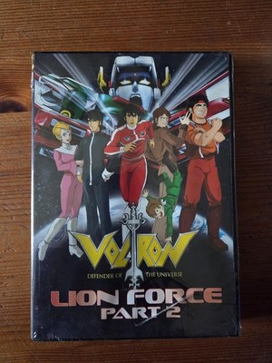 VOLTRON LION FORCE PT PART 2 DVD SET BRAND NEW SEALED