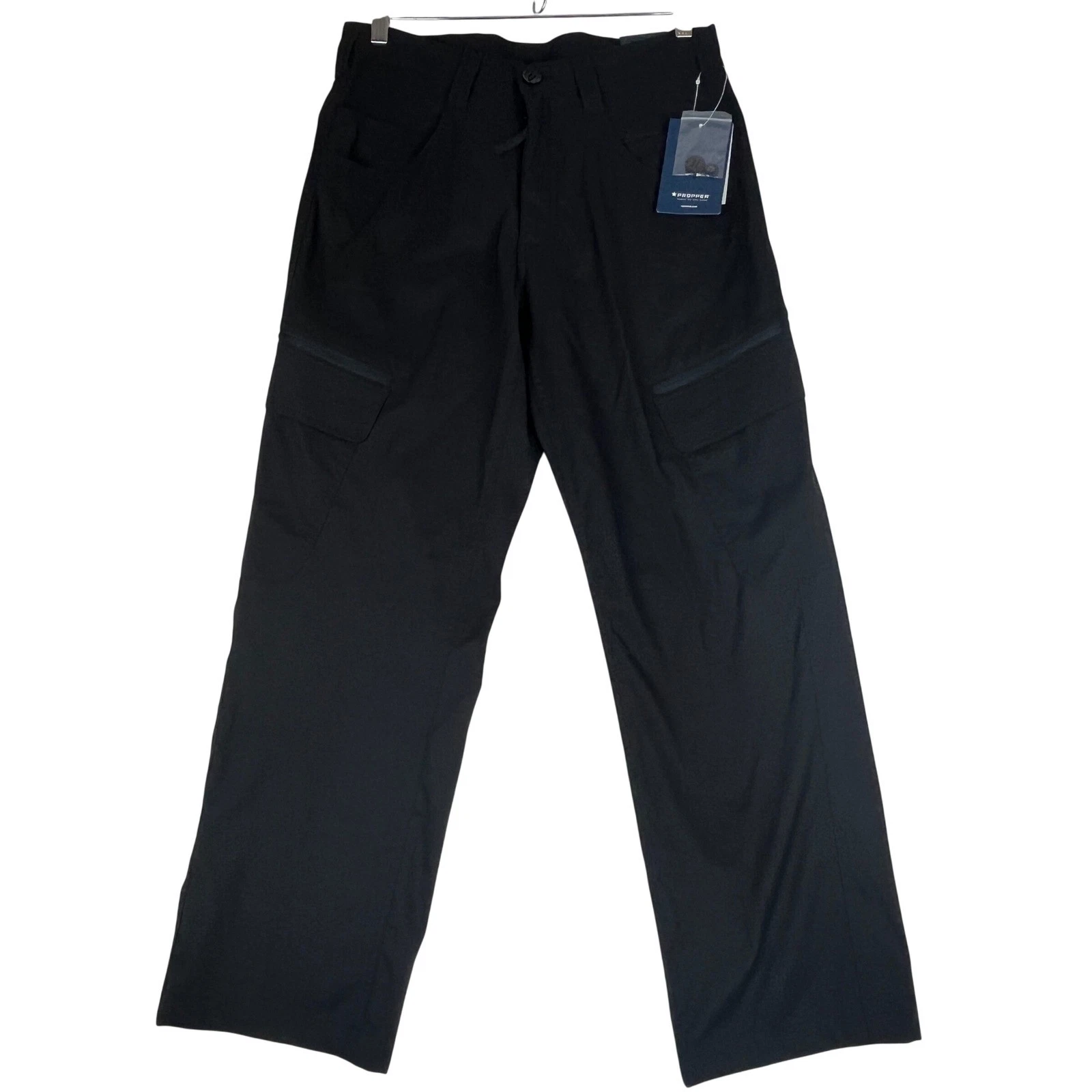 Propper Tactical Pants Mens 30x30 Black Summerweight Quick Dry UPF 50 NWT