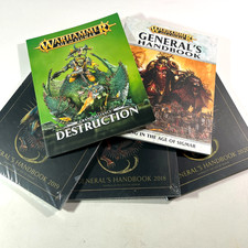 Warhammer Age of Sigmar Generals Handbook 2016–2020 + Grand Alliance Destruction