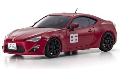Kyosho Red Toyota 86 MF Ghost Drift Mini-Z Autoscale Body ASC MA020 MZP480MF