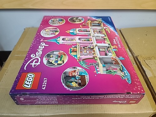 LEGO Disney 43267 Castello delle Principesse e Animali Reali 787 Pezzi Kit di Costruzione Giocattolo - Foto 3 di 6