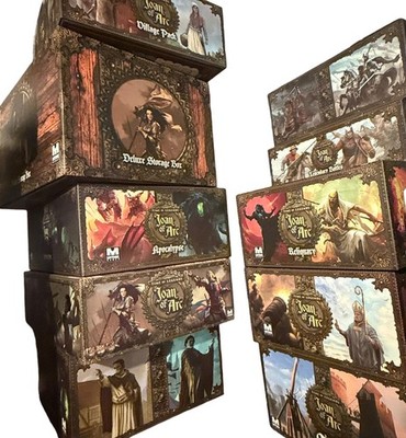 Time of Legends Joan of Arc Kickstarter Bundle Core, 23pcs Expansions & More