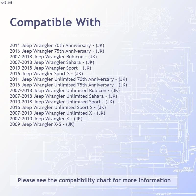Par de luces de señal de giro LED ámbar con lente de humo para Jeep Wrangler 2007-2018 Foto 3 de 3