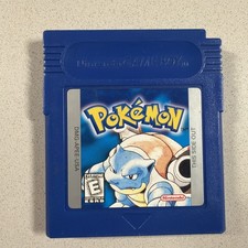 Pokemon Blue Version Nintendo Game Boy GB Authentic Tested Working Saves