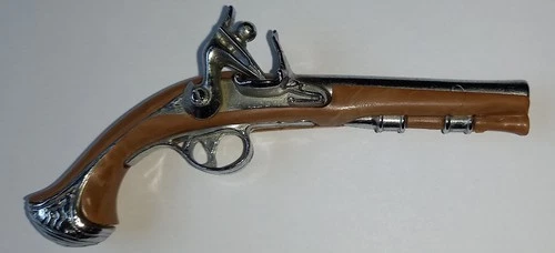 VINTAGE MARX MINIATURE FLINTLOCK TOY CAP PISTOL / GUN
