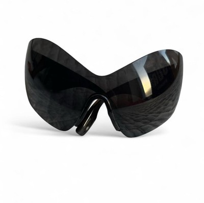 Balenciaga Mask Butterfly Sunglasses in Black | eBay