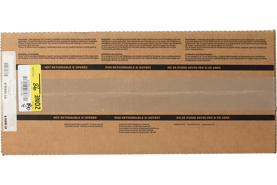 FelPro Valve Cover Gasket Set Fits 1995 Dodge Neon 4-Cylinder 2.0L Part VS50456R - Image 3 of 4