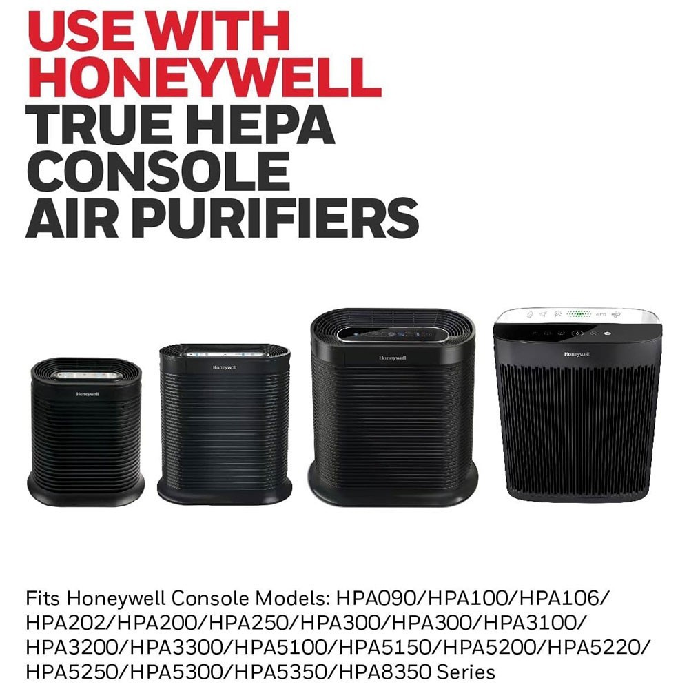 Honeywell HRFR3 HEPA Air Purifier Filters 3 Pack Genuine R Filter