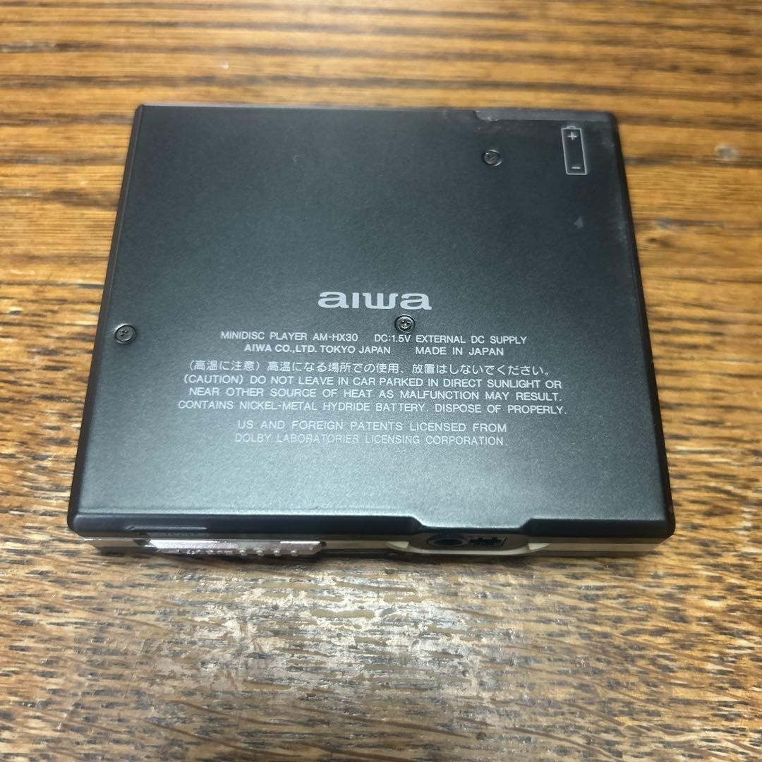 Aiwa Am-Hx30 Md Player Untested Parts/Repair Portable