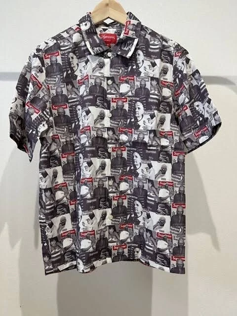 Chemise grise Supreme Magazine S S L neuve