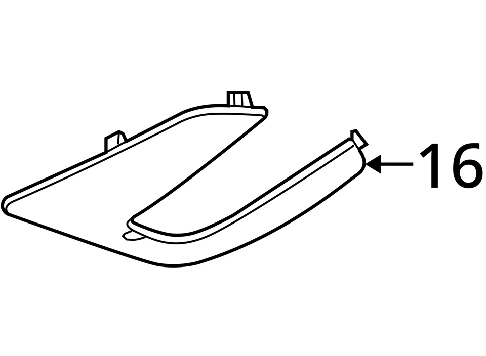 适合 2012 - 2017 年吉姆西雪佛兰 TERRAIN EQUINOX 镜头-DM 和 RDG LP 22771145 - 全新 — 第 3/3 张图片