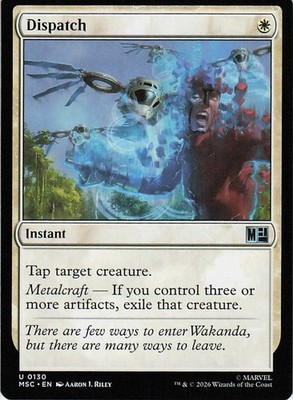 Dispatch U Commander: Marvel Super Heroes 130 NM
