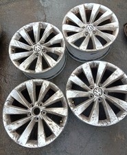 GENUINE VW TURBINE PASSAT CC SCIROCCO 18" ALLOY WHEEL SET OF 4