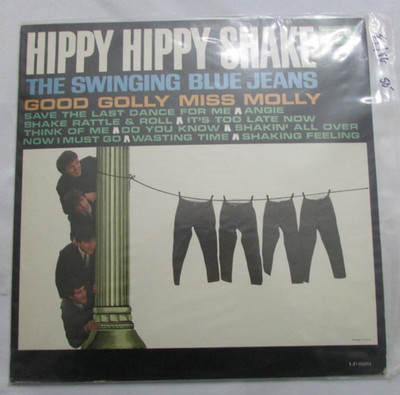 HIPPY HIPPY SHAKE THE SWINGING BLUE JEANS EX/VG VINYL LP L63